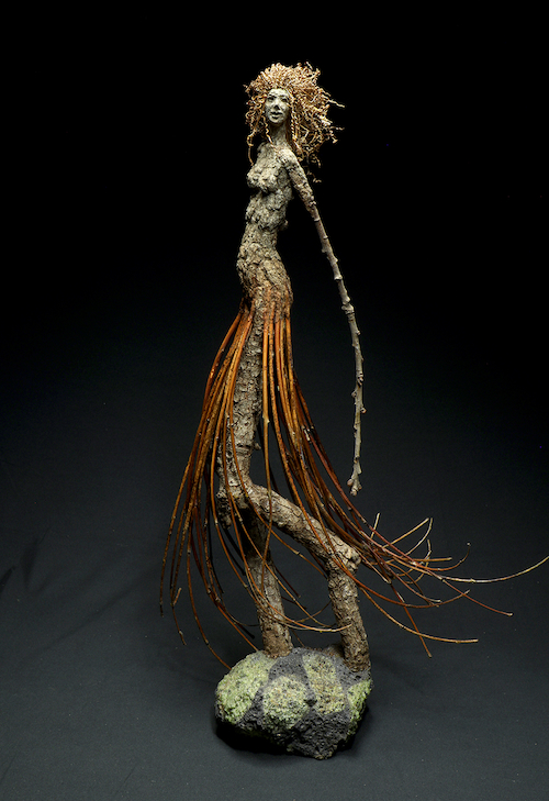 A Garden Remembered 22x12x12 $1700 by ADAM LONG
